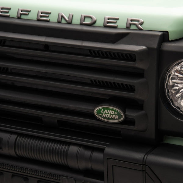 English Elm Licensed Land Rover Defender Ride on Car 24v Dual Motor with Parental Remote Green W1578P339063