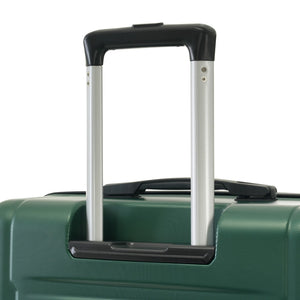 English Elm 2 Piece Abs Hard Shell Spinner Luggage Set with Tsa Lock Expandable Travel Suitcases Green N732P198744F