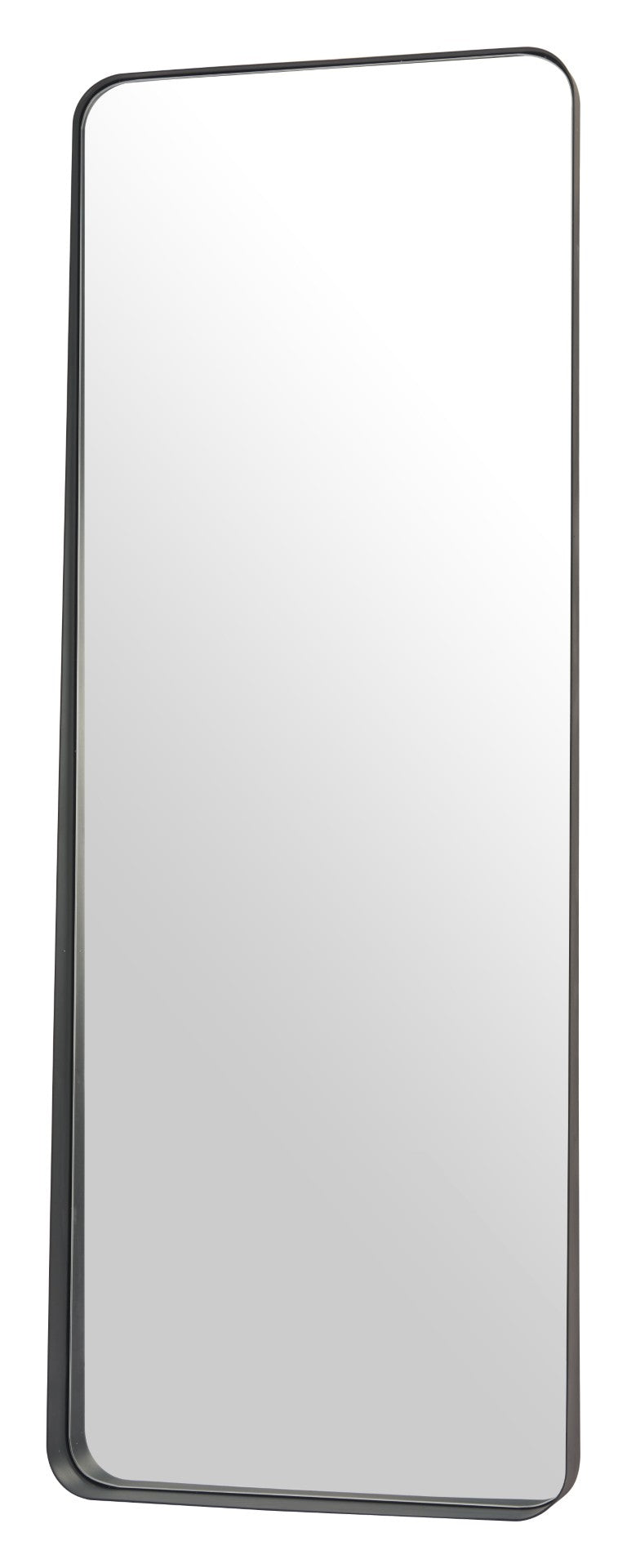 HomeRoots 66" Sleek Black Steel Framed Full-Length Mirror – Modern Minimalist Design for Any Room Decor 565005