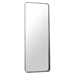 HomeRoots 66" Sleek Black Steel Framed Full-Length Mirror – Modern Minimalist Design for Any Room Decor 565005