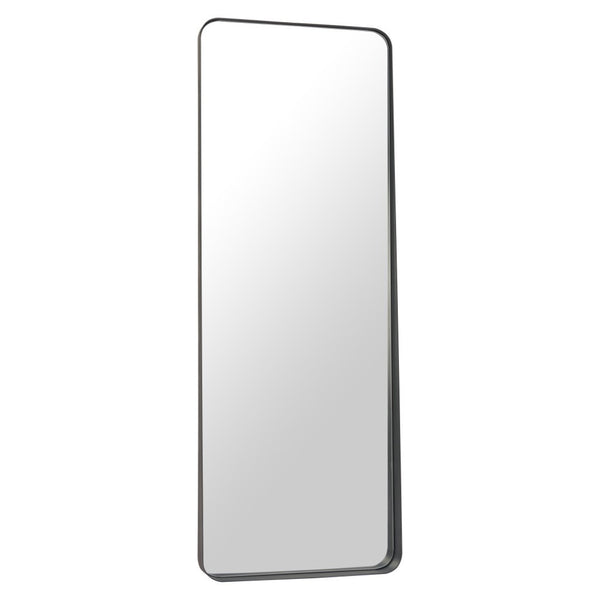 HomeRoots 66" Sleek Black Steel Framed Full-Length Mirror – Modern Minimalist Design for Any Room Decor 565005