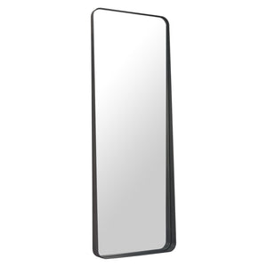 HomeRoots 66" Sleek Black Steel Framed Full-Length Mirror – Modern Minimalist Design for Any Room Decor 565005