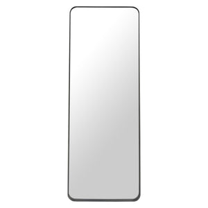 HomeRoots 66" Sleek Black Steel Framed Full-Length Mirror – Modern Minimalist Design for Any Room Decor 565005