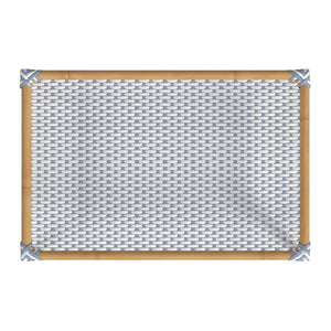 Butler Specialty Tobias Outdoor Rattan And Metal 3-tier Bar Cart – Chic Coastal Style For Your Patio And Porch Baby Blue Aluminum,Polyethylene (Pe) Rattan Weave 5651194-butler