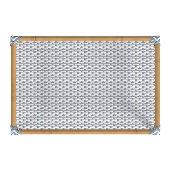 Butler Specialty Tobias Outdoor Rattan And Metal 3-tier Bar Cart – Chic Coastal Style For Your Patio And Porch Baby Blue Aluminum,Polyethylene (Pe) Rattan Weave 5651194-butler