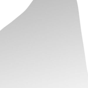 HomeRoots 71" Clear Abstract Frameless Accent Mirror - Modern Artistry for Brightening & Expanding Any Space 565137
