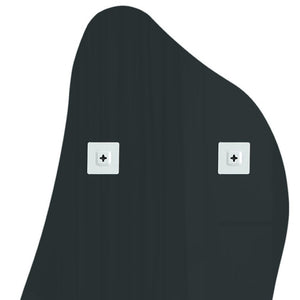 HomeRoots 71" Clear Abstract Frameless Accent Mirror - Modern Artistry for Brightening & Expanding Any Space 565137