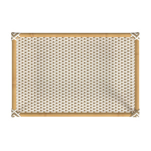 Butler Specialty Tobias Outdoor Rattan Bar Cart - Stylish 3-tier Serving Solution For Patios And Porches, Weather-resistant Beige And White Aluminum,Polyethylene (Pe) Rattan 5651433-butler