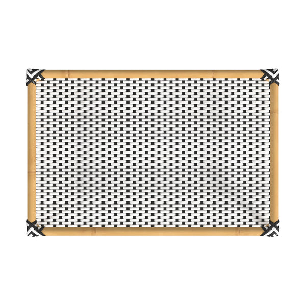 Butler Specialty Tobias Outdoor Rattan Bar Cart - Stylish 3-tier Serving Solution For Patios And Porches, Weather-resistant Black,Black And White,White,White And Black Aluminum,Polyethylene (Pe) Rattan 5651434-butler