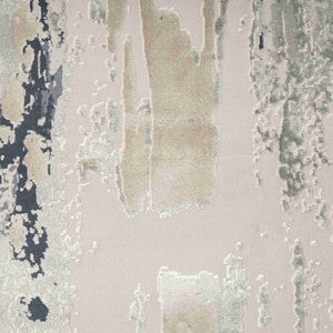 Homeroots 9' X 12' Blue And Gray Abstract Area Rug Blue Other Material 565152