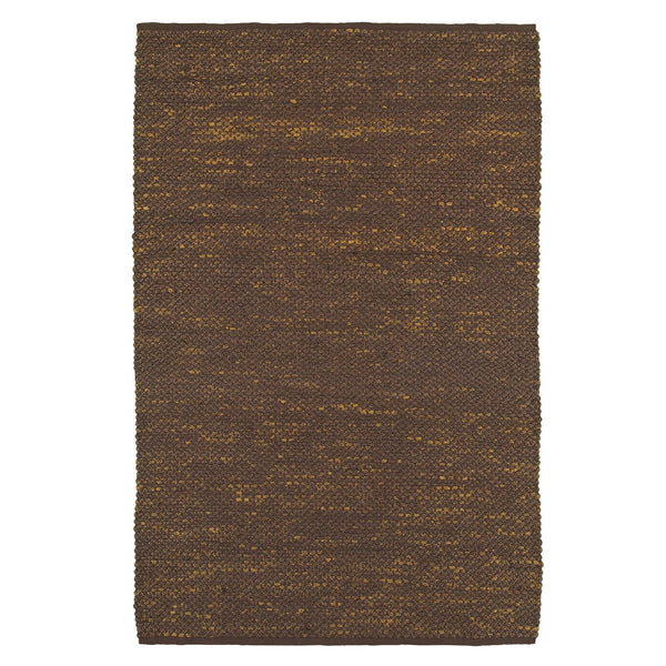Homeroots 9' X 12' Brown Damask Hand Woven Area Rug  Jute 565163