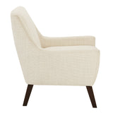 INK+IVY Scott Traditional Accent Chair II100-0078 Cream/Morrocco