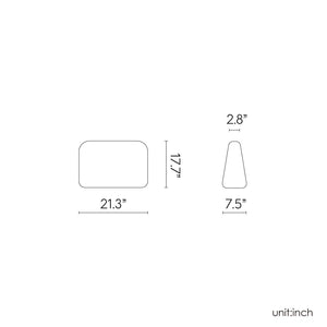 HomeRoots 31" Modular Outdoor Corner Chair – Heavy Duty White Plastic with Seafoam Green Cushion for Comfort 565280