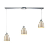 Merida 36'' Wide 3-Light Slim Linear Pendant - Polished Chrome 56530/3L Elk Lighting