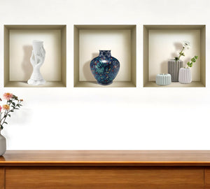 Homeroots Set Of Three Gio Faux Niche 3d Peel And Stick Wall Decals  Vinyl 565425