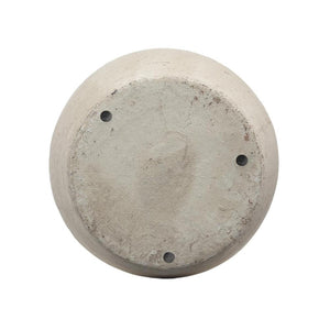 HomeRoots 16" Hand-Painted Beige and Bronze Terracotta Round Jug Vase for Elegant Home Decor Accents 565455