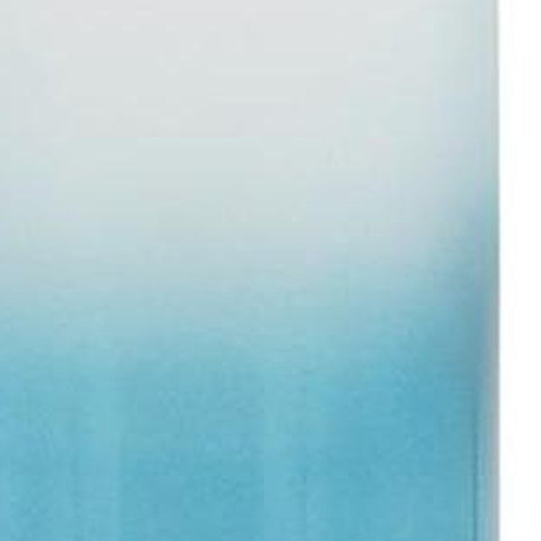 HomeRoots 21" Ombre Glass and Gold Aluminum Pedestal Vase - Modern Elegance for Floral Arrangements & Decor 565457