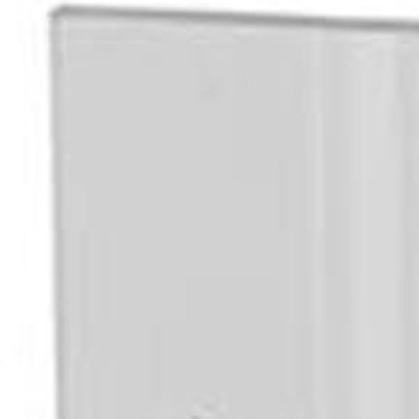 HomeRoots 10" Clear Square Glass Table Vase - Modern Minimalist Design for Fresh Flowers & Elegant Décor 565473