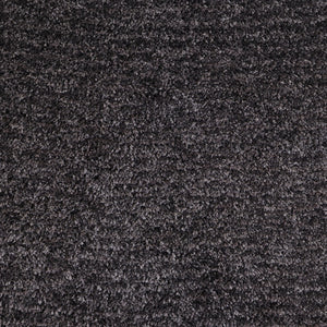 Homeroots 9' X 12' Black Shag Hand Tufted Area Rug Black Polyester 565482