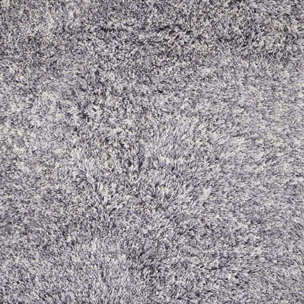 HomeRoots 4' Black Shag Area Rug - Luxurious Hand-Tufted Design for Modern Homes, Stain-Resistant & Soft Feel 8' X 10' 565487