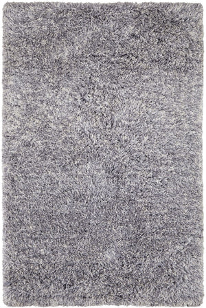 HomeRoots 4' Black Shag Area Rug - Luxurious Hand-Tufted Design for Modern Homes, Stain-Resistant & Soft Feel 8' X 10' 565487