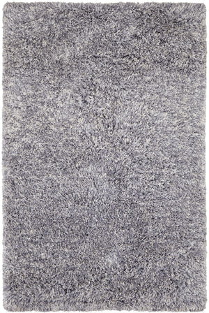 Homeroots 8' X 10' Gray Shag Hand Tufted Area Rug Gray Polyester 565487