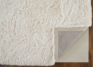 HomeRoots 4' Black Shag Area Rug - Luxurious Hand-Tufted Design for Modern Homes, Stain-Resistant & Soft Feel 10' X 14' 565495