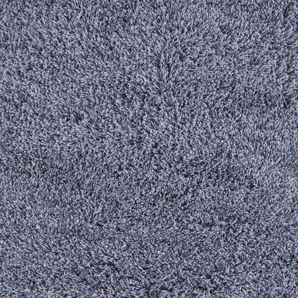 Homeroots 4' X 6' Blue Shag Hand Tufted Area Rug Blue Polyester 565497