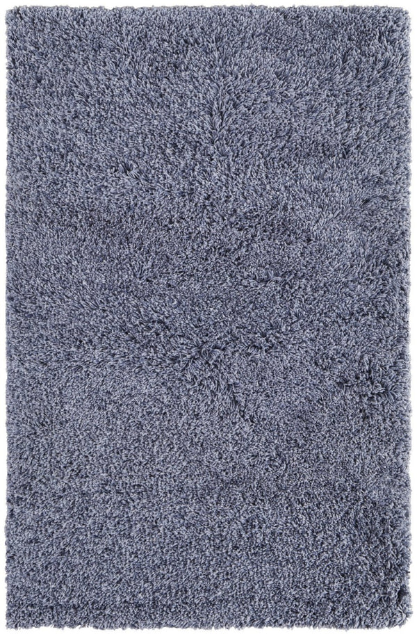 HomeRoots 4' Black Shag Area Rug - Luxurious Hand-Tufted Design for Modern Homes, Stain-Resistant & Soft Feel 4' X 6' 565497