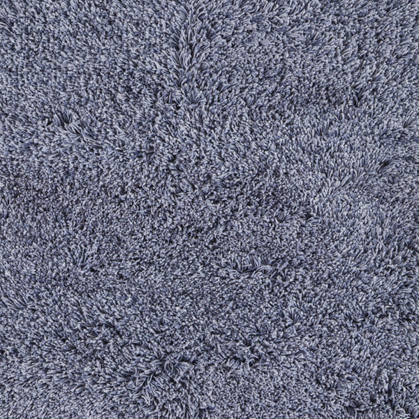 Homeroots 9' X 12' Blue Shag Hand Tufted Area Rug Blue Polyester 565500