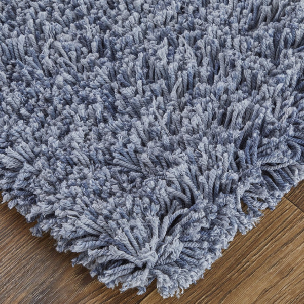 HomeRoots 4' Black Shag Area Rug - Luxurious Hand-Tufted Design for Modern Homes, Stain-Resistant & Soft Feel 10' X 14' 565501