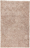 Homeroots 8' X 10' Pink Shag Hand Tufted Area Rug Pink Polyester 565503