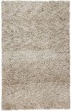 Homeroots 5' X 8' Gray Shag Hand Tufted Area Rug Gray Polyester 565505