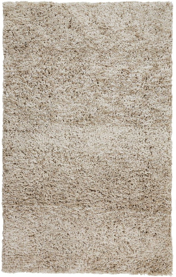 HomeRoots 4' Black Shag Area Rug - Luxurious Hand-Tufted Design for Modern Homes, Stain-Resistant & Soft Feel 9' X 12' 565507