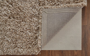 HomeRoots 4' Black Shag Area Rug - Luxurious Hand-Tufted Design for Modern Homes, Stain-Resistant & Soft Feel 10' X 14' 565508