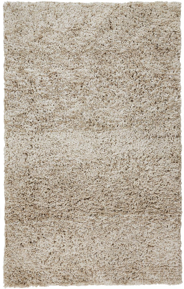 Homeroots 10' X 14' Gray Shag Hand Tufted Area Rug Gray Polyester 565508