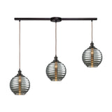 Ridley 36'' Wide 3-Light Slim Linear Pendant