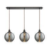 Ridley 36'' Wide 3-Light Linear Pendant