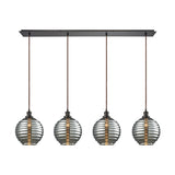 Ridley 46'' Wide 4-Light Linear Pendant