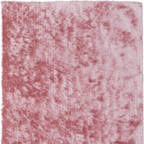 Homeroots 4' X 6' Pink Shag Hand Tufted Area Rug Pink Polyester 565525