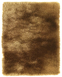 Homeroots 8' X 10' Brown Shag Hand Tufted Area Rug Brown Polyester 565532