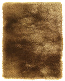 Homeroots 8' X 10' Brown Shag Hand Tufted Area Rug Brown Polyester 565532