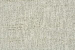 Homeroots 8' Ivory And Silver Chevron Hand Woven Runner Rug Ivory Viscose 565565