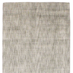 Homeroots 8' Taupe And Gray Chevron Hand Woven Runner Rug Gray Viscose 565566