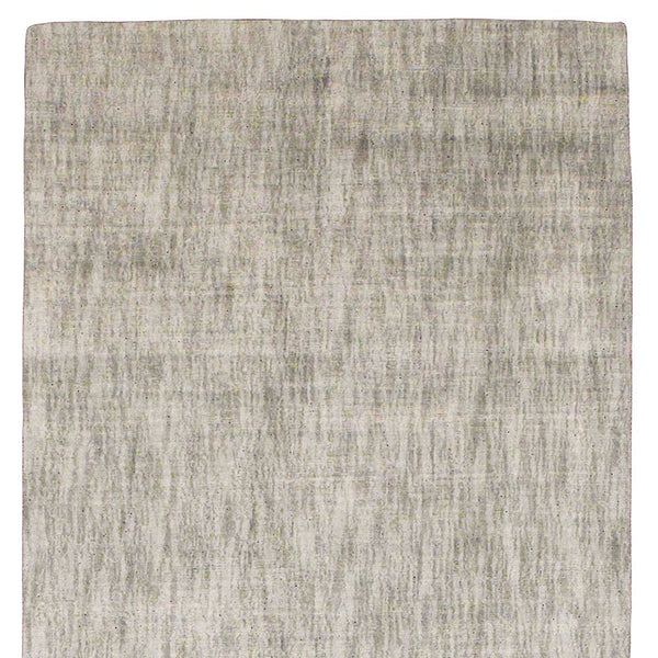 Homeroots 8' Taupe And Gray Chevron Hand Woven Runner Rug Gray Viscose 565566