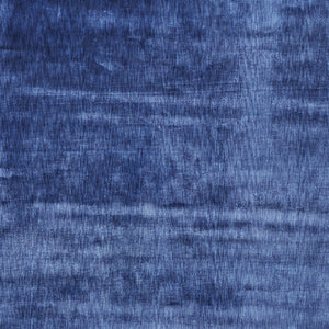 Homeroots 6' X 9' Blue Chevron Hand Woven Area Rug Blue Viscose 565570