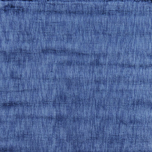 Homeroots 8' Blue Chevron Hand Woven Runner Rug Blue Viscose 565571