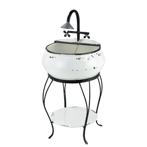 Freswick Fountain Outdoor Object - White 565571 Elk Home