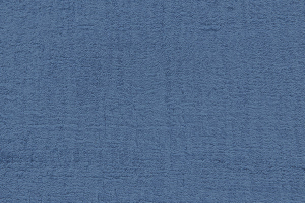 Homeroots 8' Blue Chevron Hand Woven Runner Rug Blue Viscose 565571