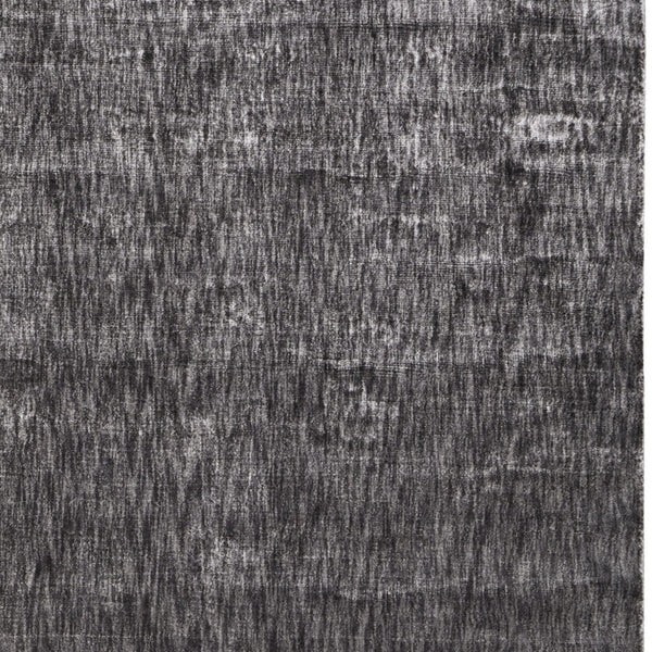 Homeroots 6' X 9' Gray Chevron Hand Woven Area Rug Gray Viscose 565572